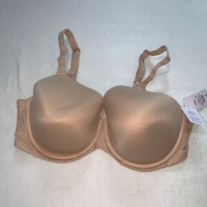 Auden nude beige multi-way tee t-shirt bra 42DD 42E comfort wire new with tags